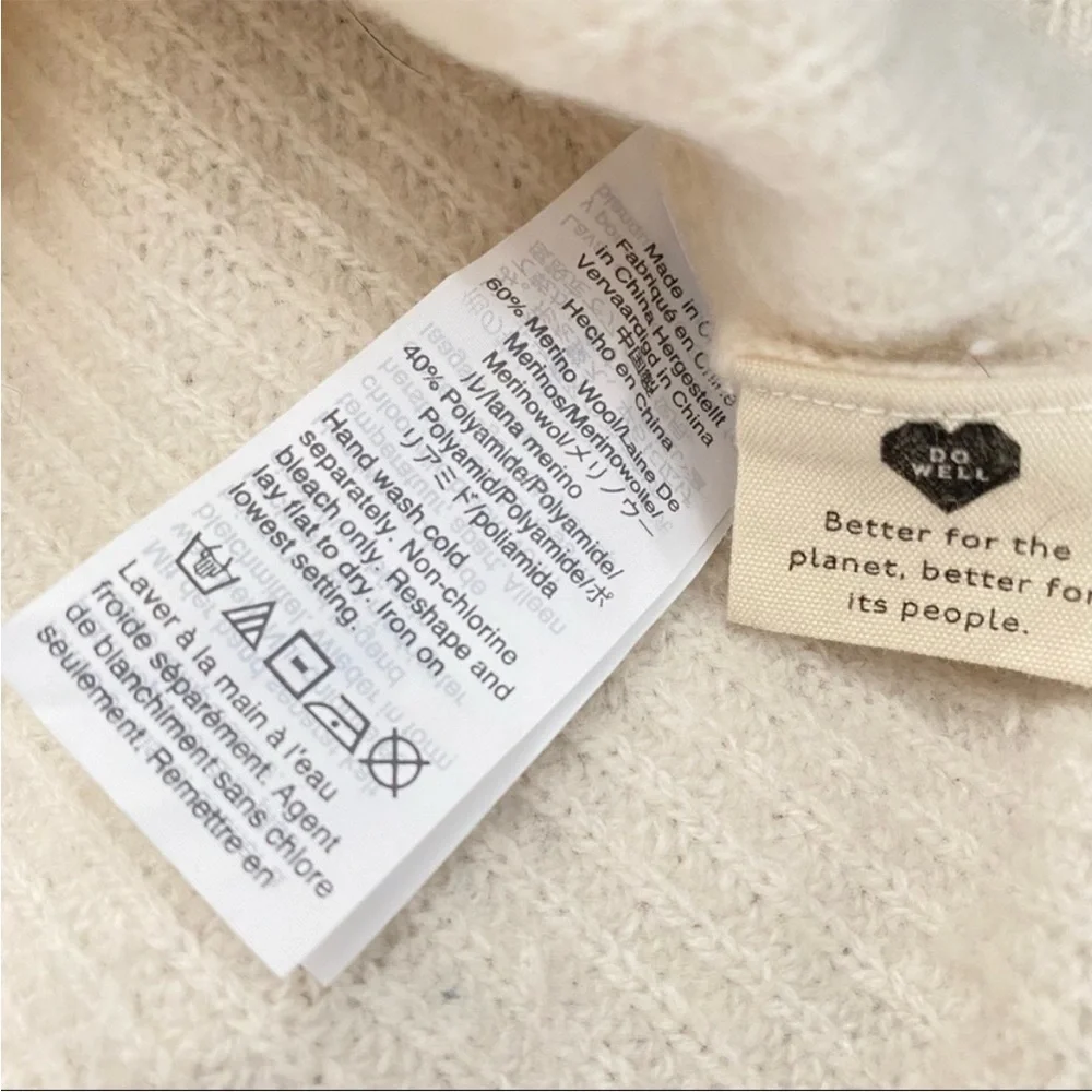 Ribbed wool blend Lyle Henley Sweater - Picture 6 of 8